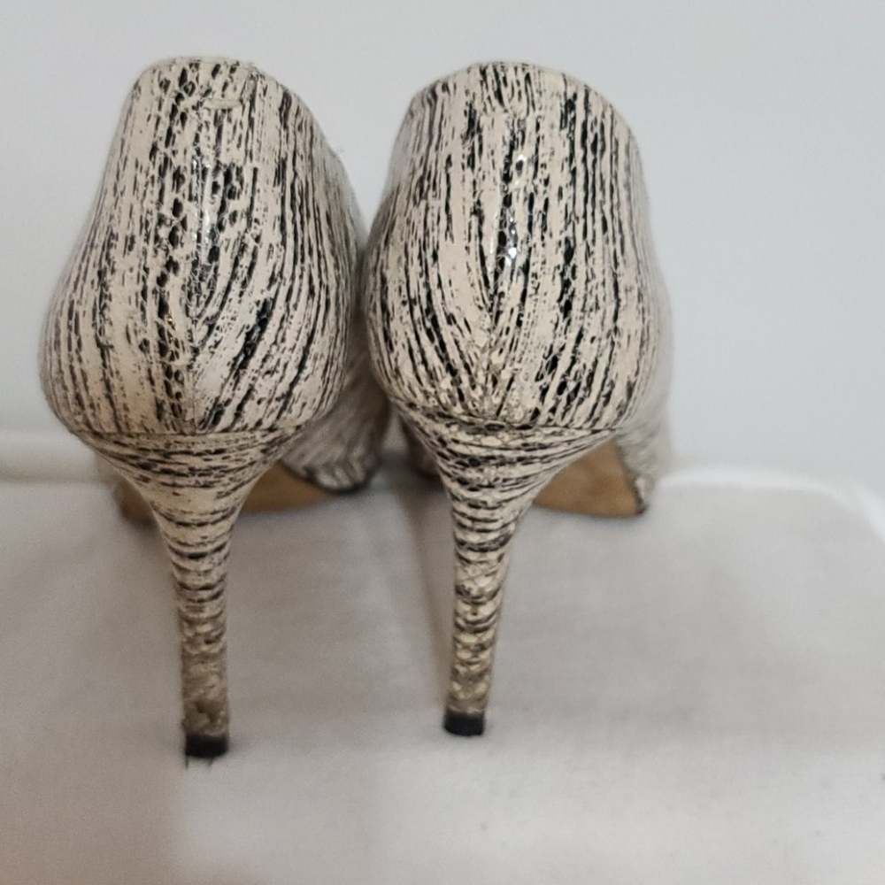Enzo Angiolini peep toe pumps size 7 1/2 - Picture 7 of 12